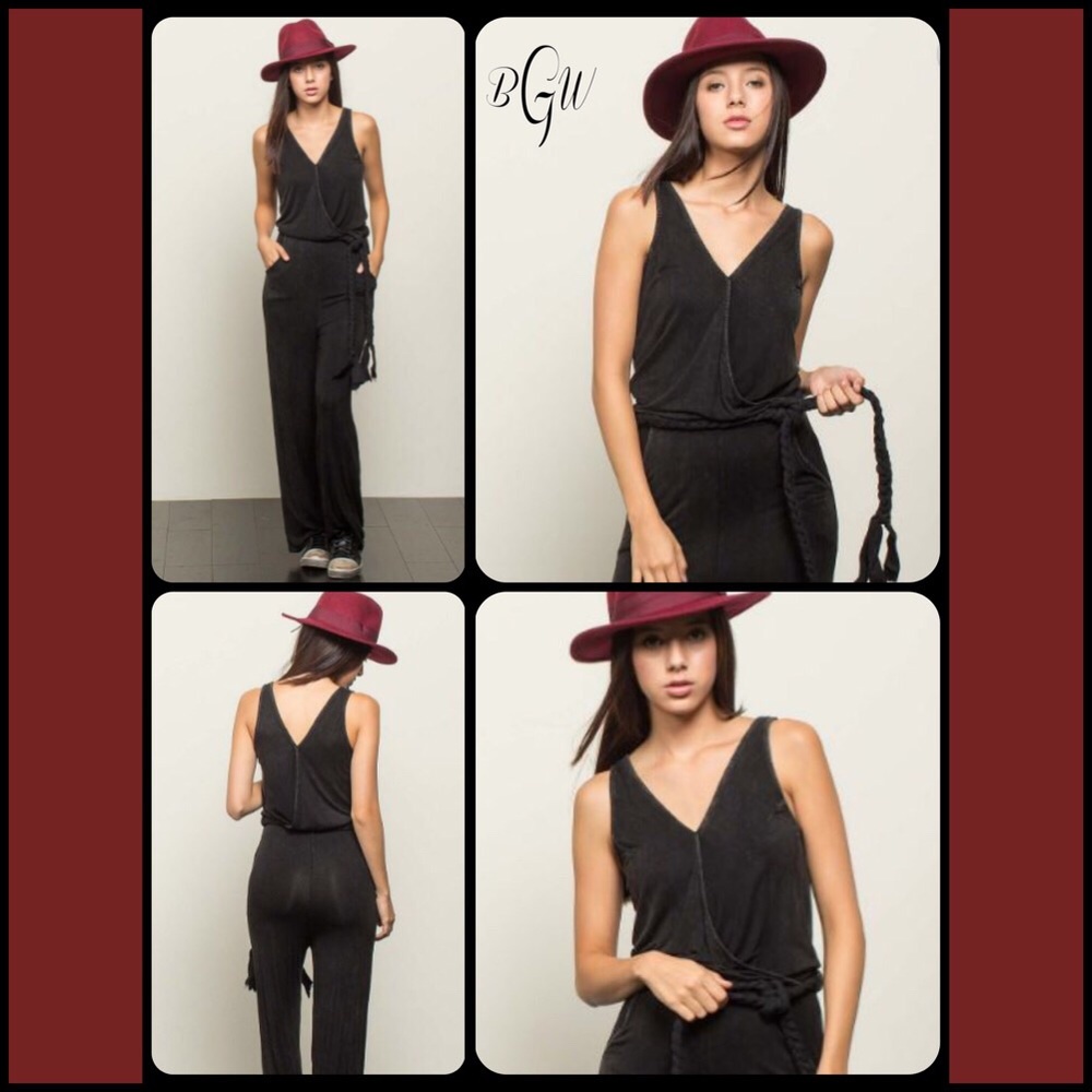🔥LAST 1 Must Have POL Mineral Crossover Jumpsuit - Picture 7 of 7